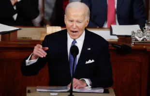 President Joe Biden delivers the State of the Union address during a joint meeting of Congress in the House chamber at the U.S. Capitol on March 7, 2024, in Washington, D.C. Credit: Chip Somodevilla/Getty Images