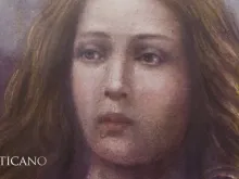 A painting of St. Maria Goretti by Giuseppe Brovelli-Soffredini