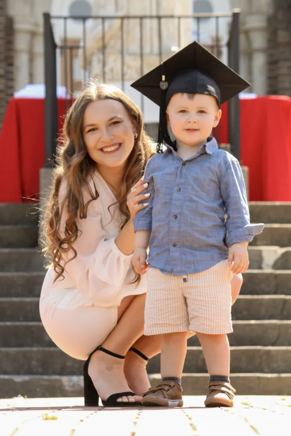 MiraVia maternity home at Belmont Abbey College helps moms earn their degrees while raising their children. Credit: Courtesy of MiraVia