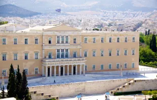 Greek Parliament Building in Athens, Greece. Credit: Andrey Starostin/Shutterstock