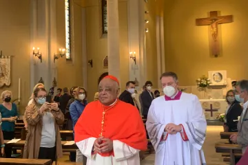 Cardinal Wilton Gregory takes possession of Immaculate Conception church in Rome, Sept. 27, 2021
