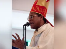 Bishop Pierre André Dumas is vice president of the Haitian Bishops' Conference.