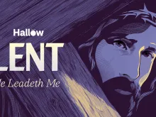 "He Leadeth Me" Hallow Pray40 Challenge.