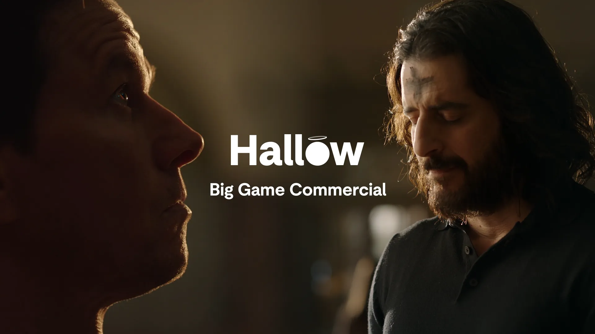 A still from Hallow's Super Bowl commercial that aired Feb. 11, 2024.?w=200&h=150