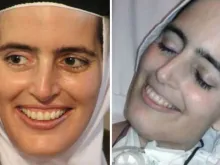 Sister Cecilia María of the Holy Face.