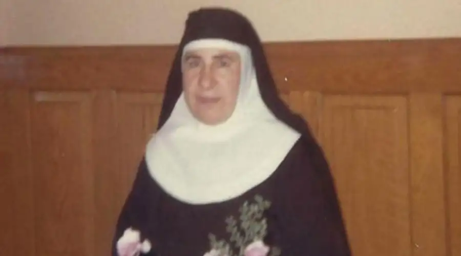 Sister Bernardita de la Inmaculada Sesso, who died Dec. 12, 2001. Hermanas Pobres Bonaerenses de San José