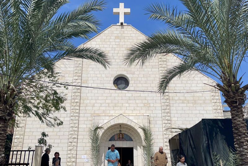Catholics in Gaza are burying dead in Muslim cemeteries