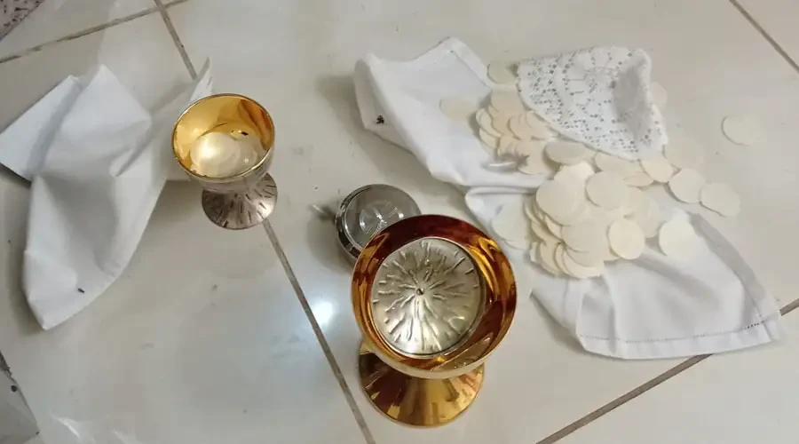 Unidentified individuals on Jan. 15, 2023, desecrated the Blessed Sacrament in Our Lady of the Abandoned Catholic Church in Managua, the capital of Nicaragua.?w=200&h=150