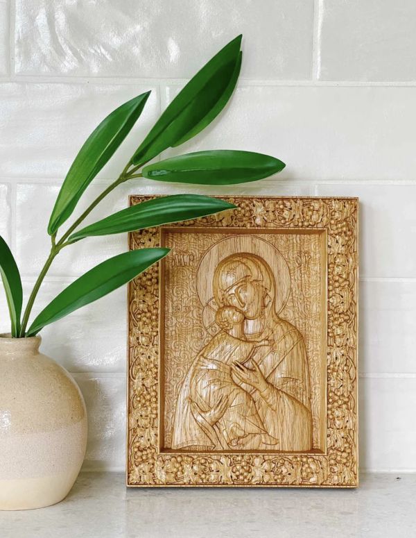 The Our Lady of Tenderness icon from House of Joppa. Credit: House of Joppa