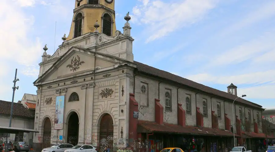 The Franciscan Recollects church in Santiago, Chile.