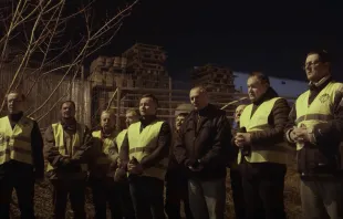 The Knights of Columbus has sprung into action to provide aid to victims of the war in Ukraine. Screenshot from Knights of Columbus YouTube video