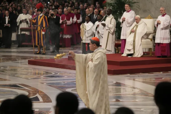 Cardinal Luis Antonio Tagle served as the main celebrant of the Liturgy of the Eucharist for the Epiphany Mass with Pope Francis offering the homily.