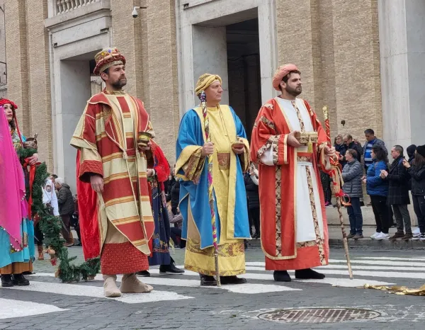 Celebrations for the Solemnity of Epiphany outside of the Vatican on Jan. 6, 2023. Alexey Gotovsky/EWTN