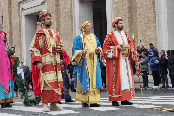 Celebrations for the Solemnity of Epiphany outside of the Vatican on Jan. 6, 2023.