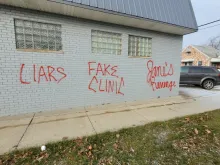 A Detroit-area pro-life pregnancy center and the home of one of its board members were spray-painted with threatening messages early in the morning of Dec. 17, 2022.