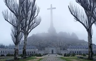The cross in the Valley of the Fallen, November 2022 Estefanía Aguirre