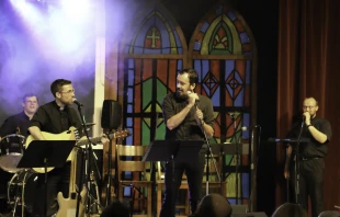 Members of "Priests in Concert" perform to raise money for youth to attend World Youth Day 2023 in Lisbon, Portugal. Photo courtesy of Priests in Concert