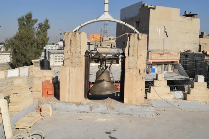 “The tones of the bell are an invitation … to unite hearts to denounce violence and wars.”