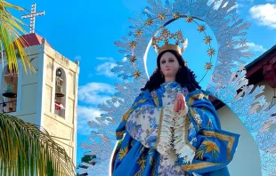 Image of the Immaculate Conception of the Parish of San José de Tipitapa, Nicaragua Credit: Parish of San José de Tipitapa