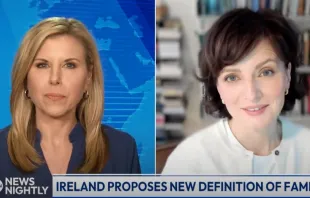 Maria Steen, an Irish barrister, makes the case for rejecting proposed amendments to Ireland's constitution. Credit: Screenshot/EWTN News Nightly