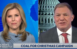 Founder and President of the Vulnerable People Project Jason Jones speaks to “EWTN News Nightly” host Tracy Sabol on Dec. 8, 2023. Credit: “EWTN News Nightly”