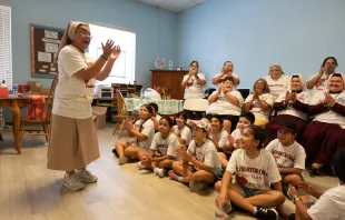 Students from Robb Elementary School in Uvalde, Texas, at a summer camp run by Catholic Extension Catholic Extension