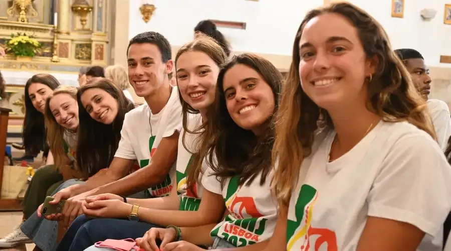 Participants at World Youth Day 2023 in in Lisbon, Portugal.?w=200&h=150