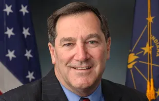 Joe Donnelly, official portrait, 2013. United States Senate Historical Office