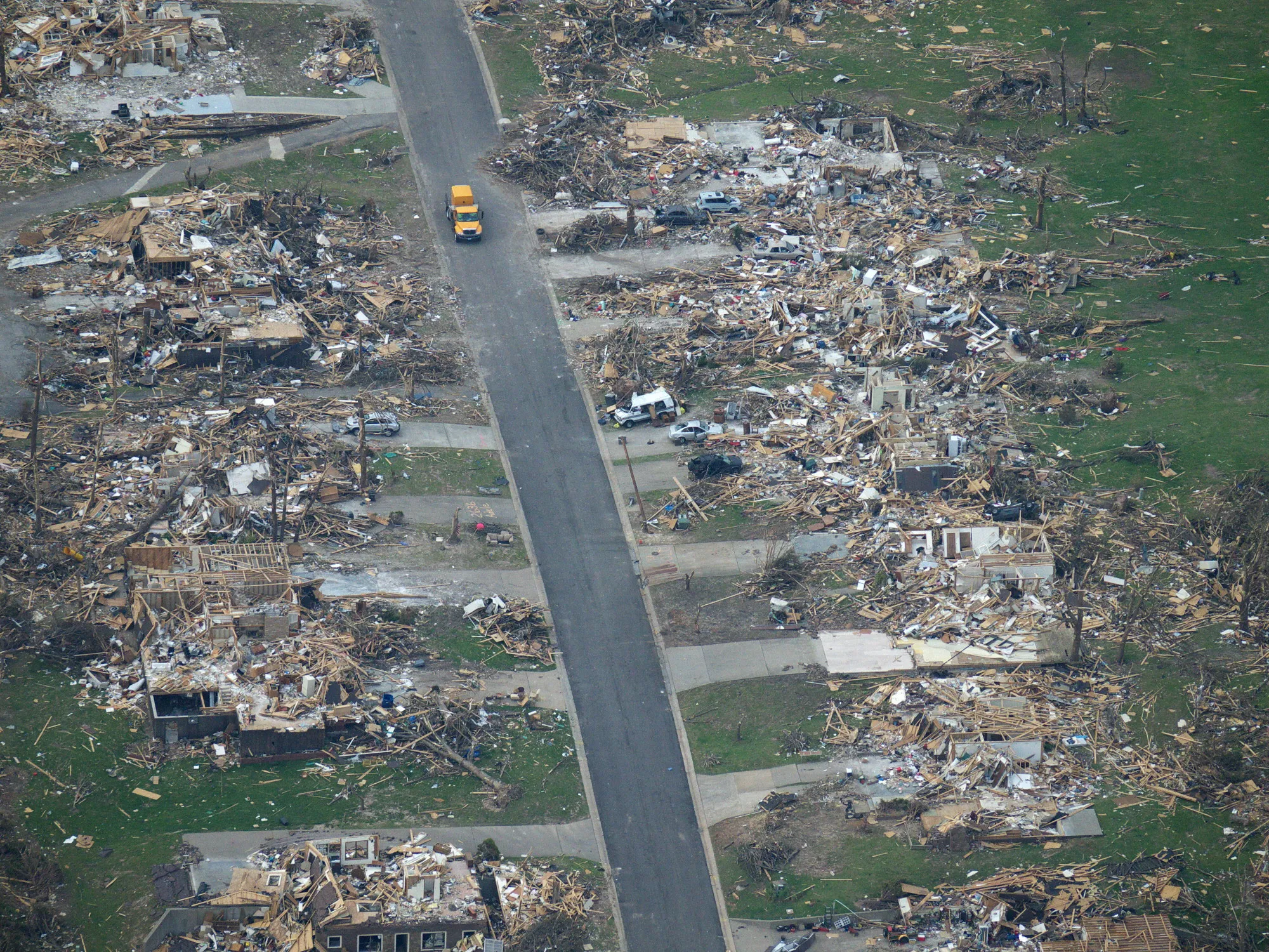 Damage in Joplin, Mo., several days after the 2011 tornado. Credit: Bob Webster via Flickr (CC BY 2.0).?w=200&h=150