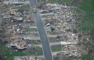 Damage in Joplin, Mo., several days after the 2011 tornado. Credit: Bob Webster via Flickr (CC BY 2.0). 
