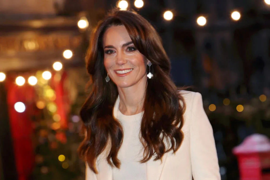 Britain’s Catherine, Princess of Wales, (Kate Middleton) arrives to attend the “Together At Christmas” carol service at Westminster Abbey in London on Dec. 8, 2023.?w=200&h=150