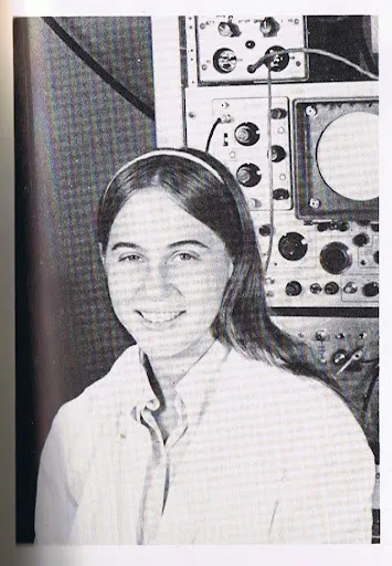 Kathi Aultman in a science lab at Drew University, where she earned her undergraduate degree. Kathi Aultman