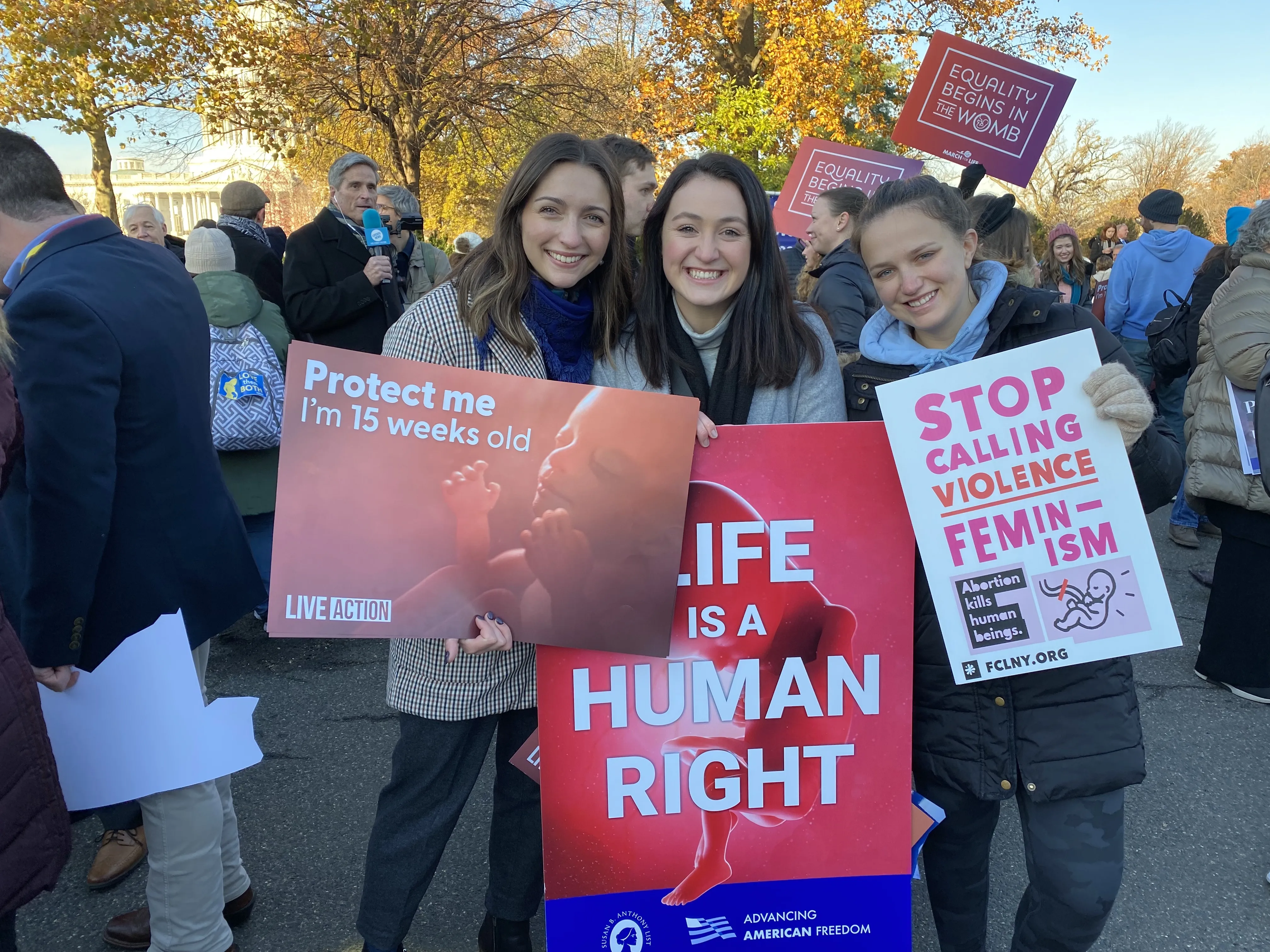 Keara Brown, originally from Columbus, Ohio, came with her Washington, D.C. team from pro-life group Live Action. They attended the pro-life rally outside the U.S. Supreme Court on Dec. 1, 2021.?w=200&h=150