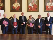 Staff of the Pontifical University of John Paul II in Krakow, Poland