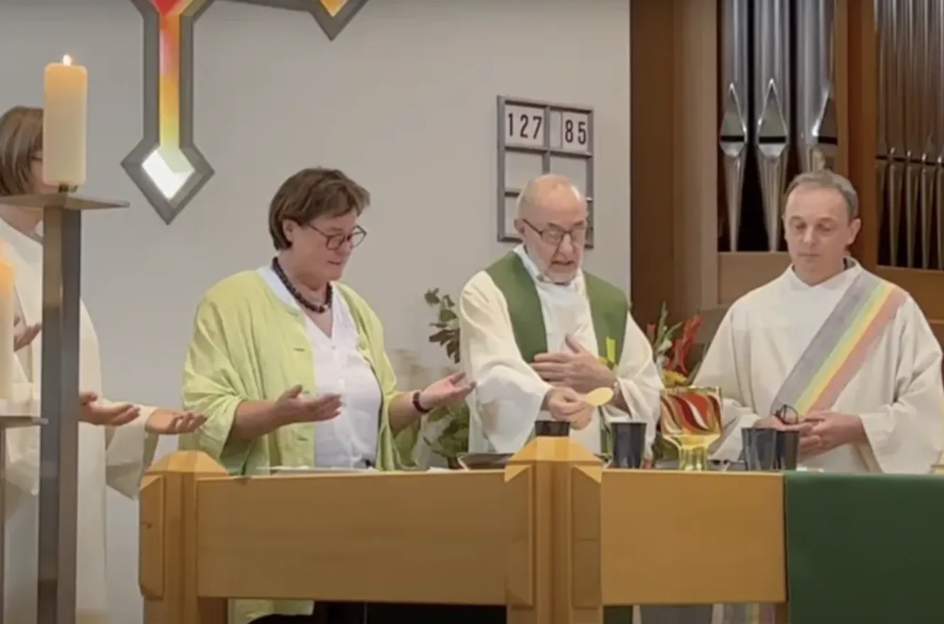 The Swiss bishops' call for adherence to Catholic "rules" followed an internet controversy over an August 2022 video of a laywoman who seemed to concelebrate Mass with priests.?w=200&h=150