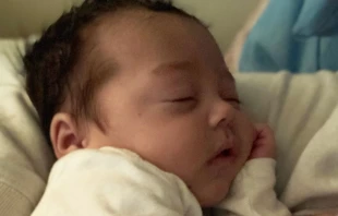 Leon is a baby boy cared for and loved at Mary's Shelter, a pro-life maternity home in Fredericksburg, Virginia. Courtesy of Mary's Shelter