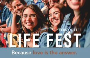 The Sisters of Life and the Knights of Columbus are holding a rally, Life Fest, on the morning of the March for Life, Jan. 20, 2023. Sisters of Life
