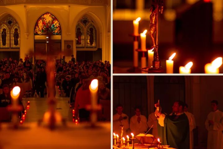 ‘Little miracle of Lille’: How a candlelight Mass gathers hundreds of young people every week in France