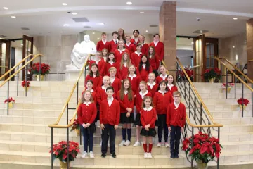 Members of Lions for Life at St. Thomas More Catholic School in Centennial, Colo.