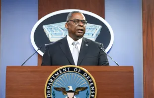 Defense Secretary Lloyd Austin issued a memorandum in 2022 announcing that the department would provide paid leave and reimbursement for travel expenses for service members who seek to obtain an abortion. Credit: U.S. Secretary of Defense|Wikipedia|CC