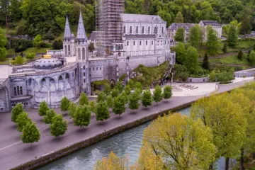 The Sanctuary of Our Lady of Lourdes, France