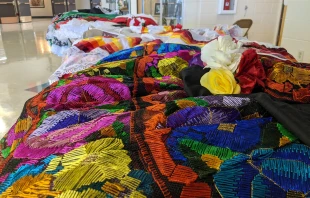 Outfits worn for traditional Mexican dances. Credit: Katherine Candler