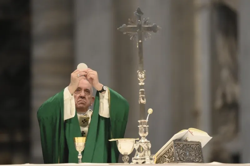 Pope Francis offers Mass for the fifth World Day of the Poor on Nov. 14, 2021.?w=200&h=150