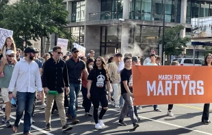 The March for the Martyrs in Washington, D.C., Sept. 25, 2021. Christine Rousselle/CNA