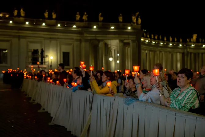 Rosary procession St. Peter’s Square