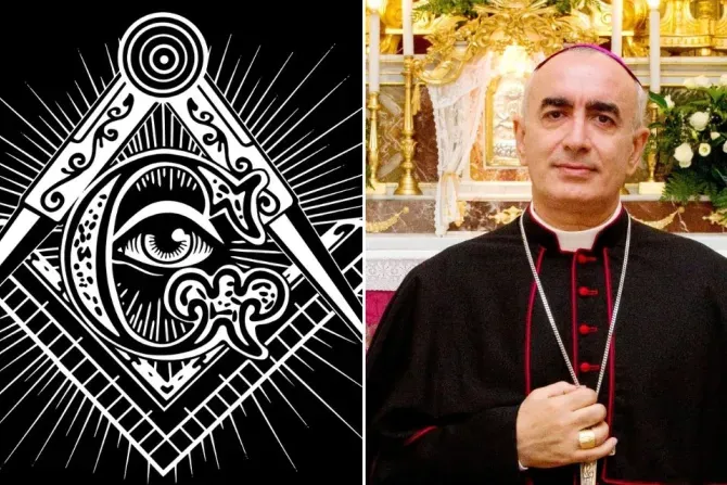 The president of the Pontifical Academy of Theology, Bishop Antonio Staglianò, affirms that Freemasonry is incompatible with Catholicism.?w=200&h=150