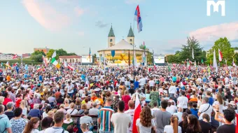 The Medjugorje Youth Festival, in its 34th edition, held July 26–30, 2023, at the site of alleged Marian apparitions in Bosnia and Herzegovina.