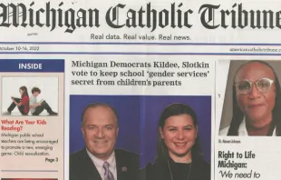 The Oct. 10-16, 2022 edition of the Michigan Catholic Tribune. Courtesy of the Diocese of Grand Rapids