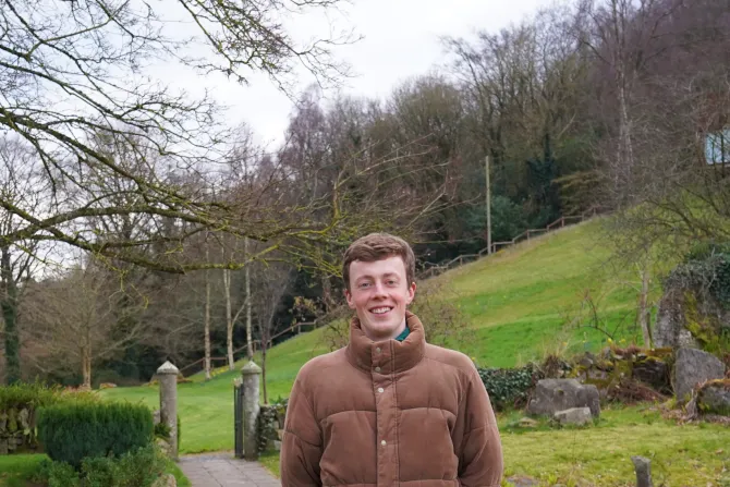 Michael Tierney, 27, calls Holy Family Mission in County Waterford, Ireland, a "gap year for God."