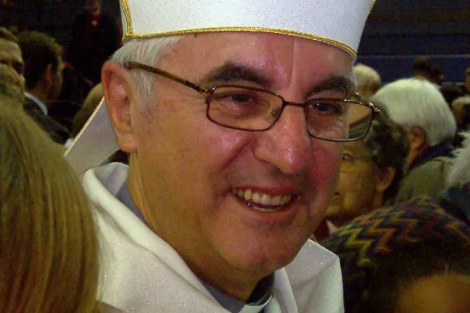 Bishop Michel Santier in 2013